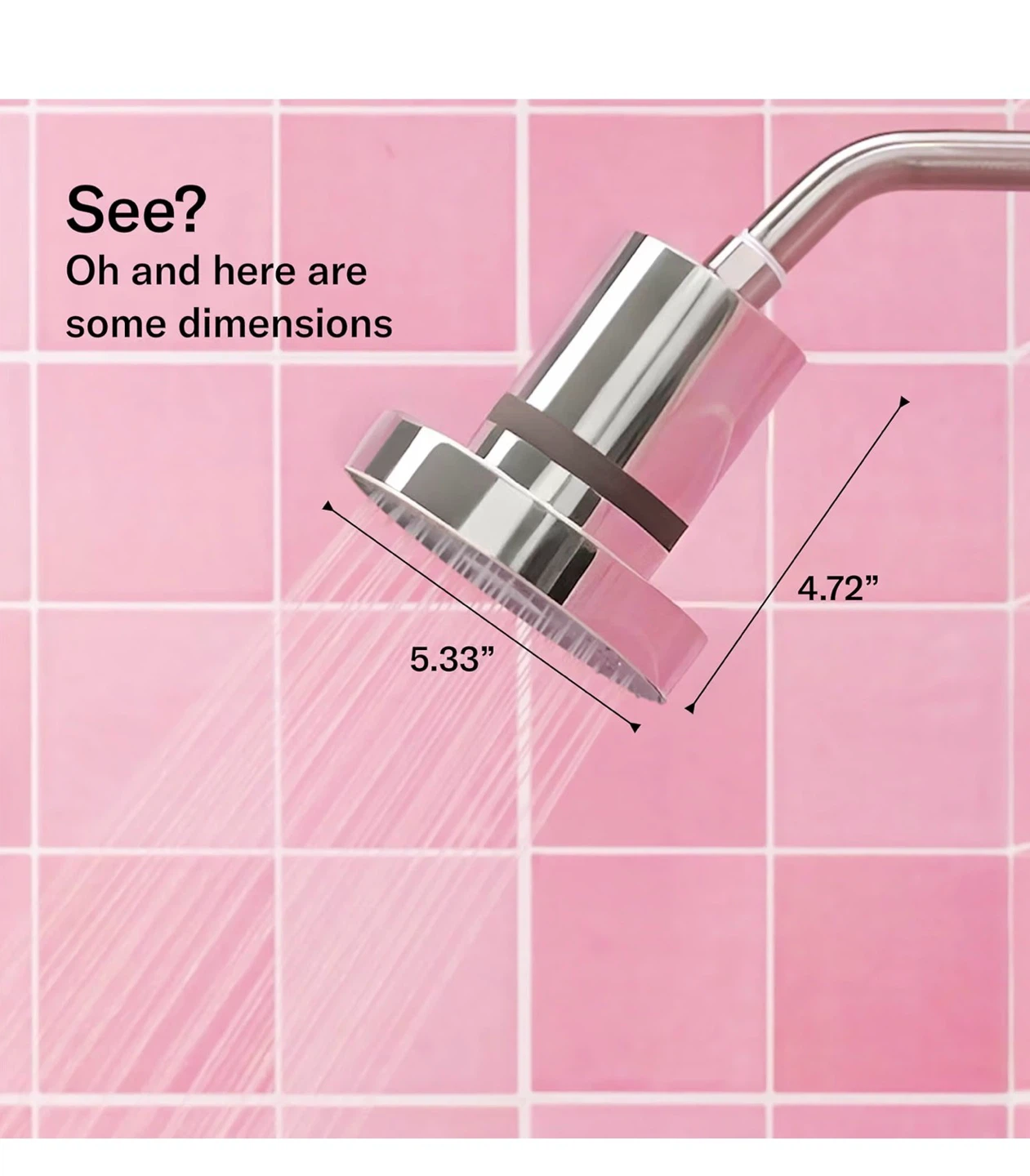 Jolie Filtered Showerhead - Modern Chrome - photo 3