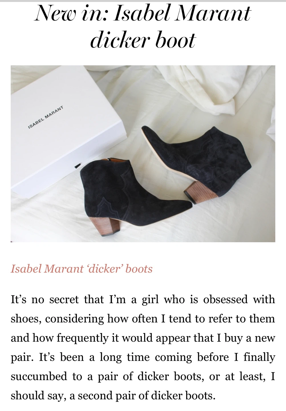 Isabel Marant Dicker Suede Ankle Boots - photo 3