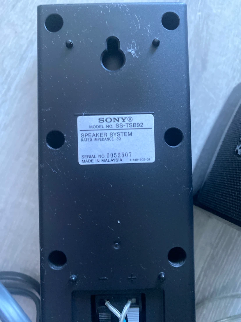 Sony Surround Sound Speaker System - photo 5