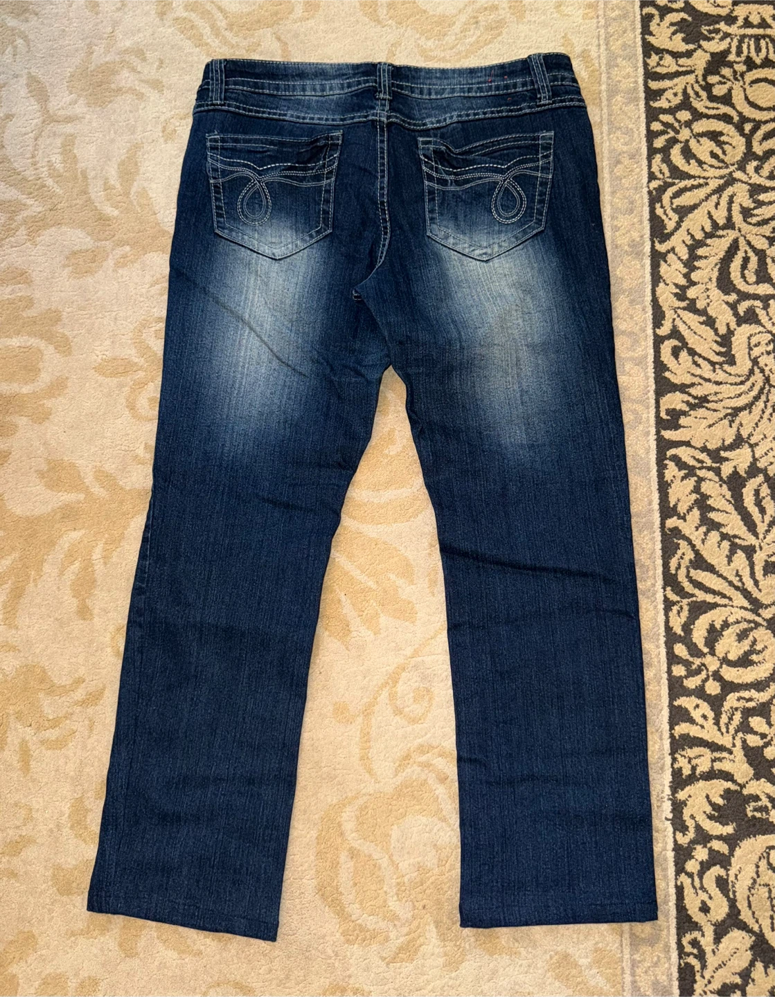 Tokyo Low Rise Bootcut Dark Wash Jeans - photo 2