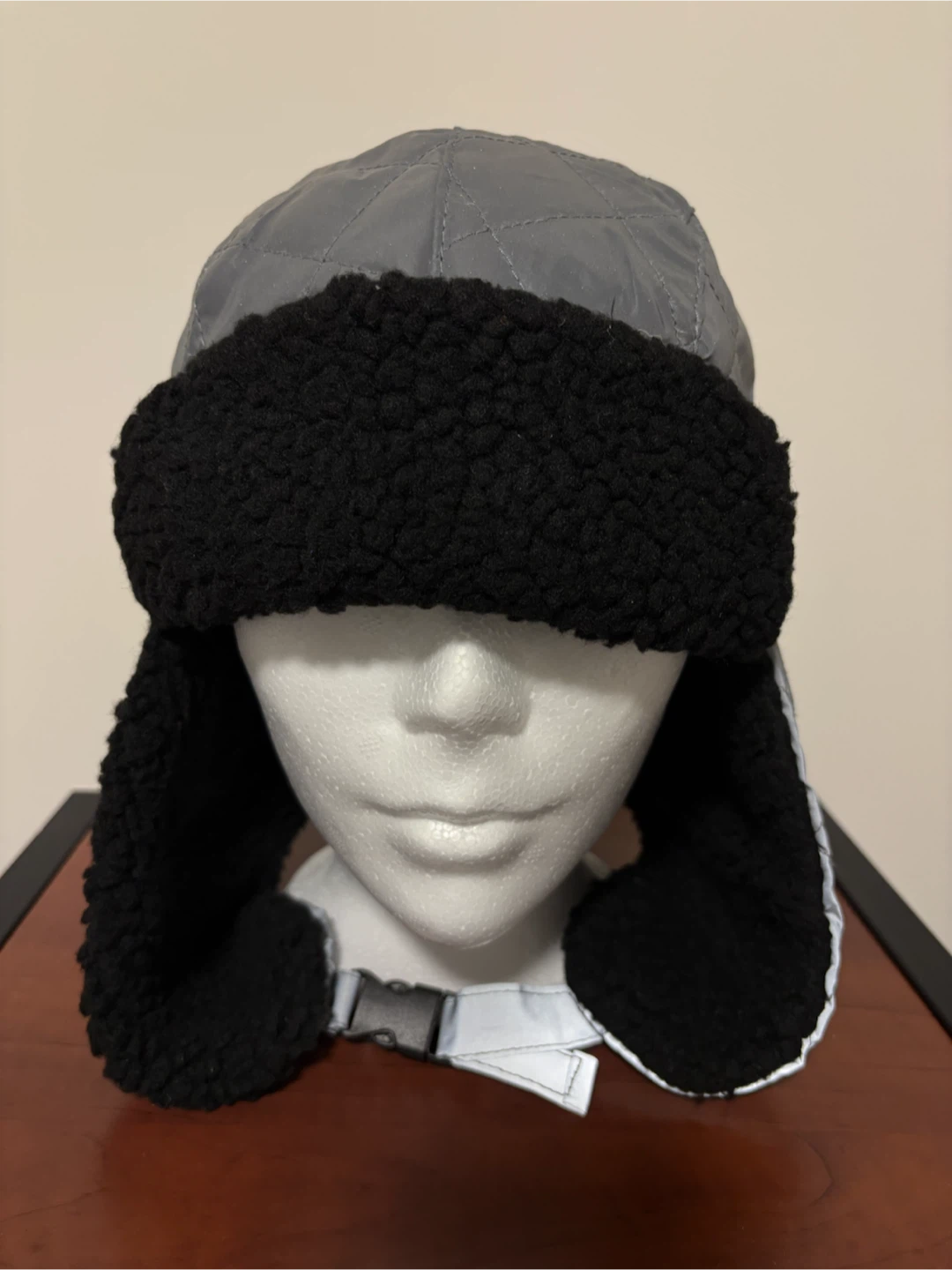 Reflective Quilted Trapper Hat Brandnew kids