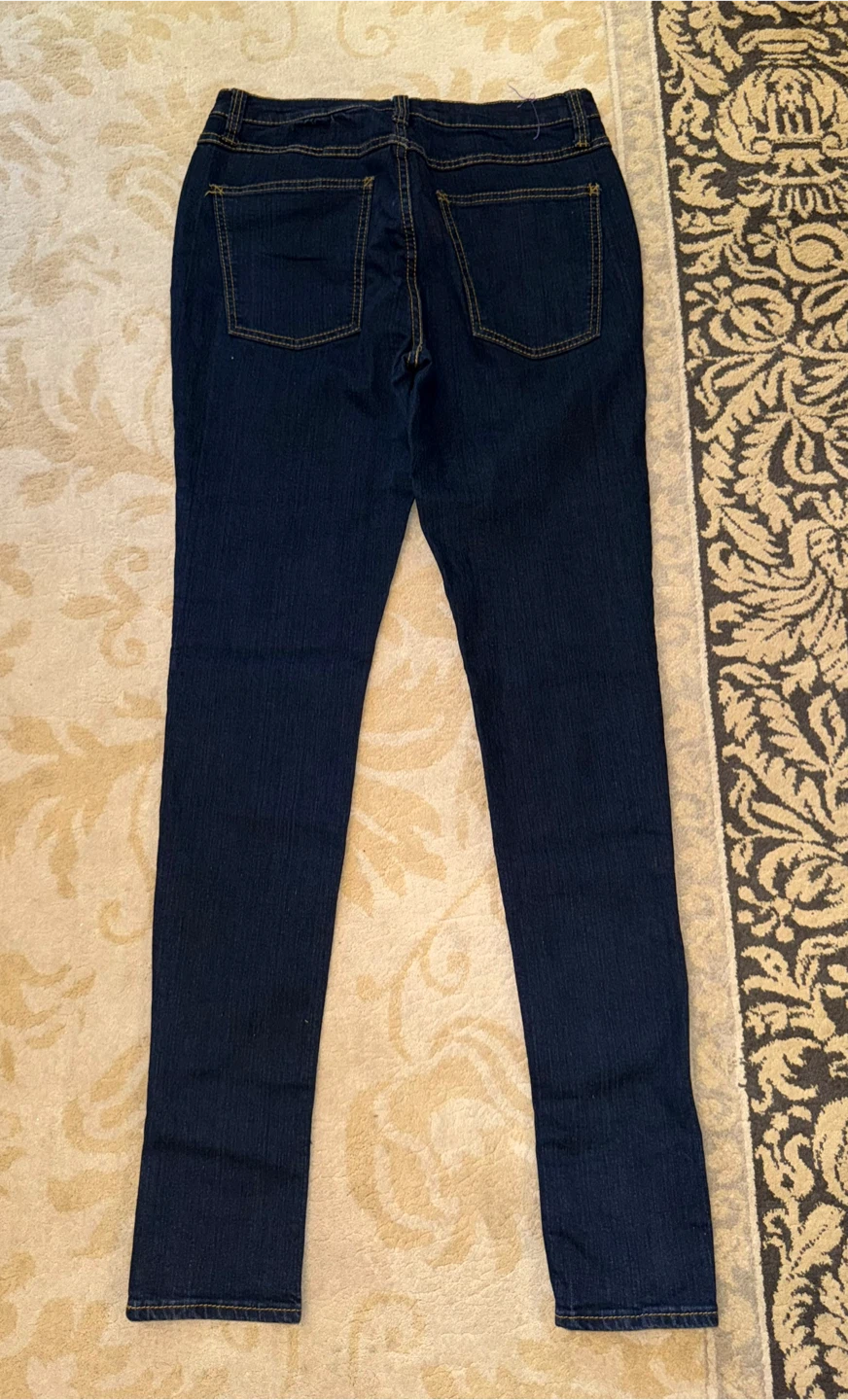 Bongo Skinny High Waisted Dark Wash Jeans - photo 2