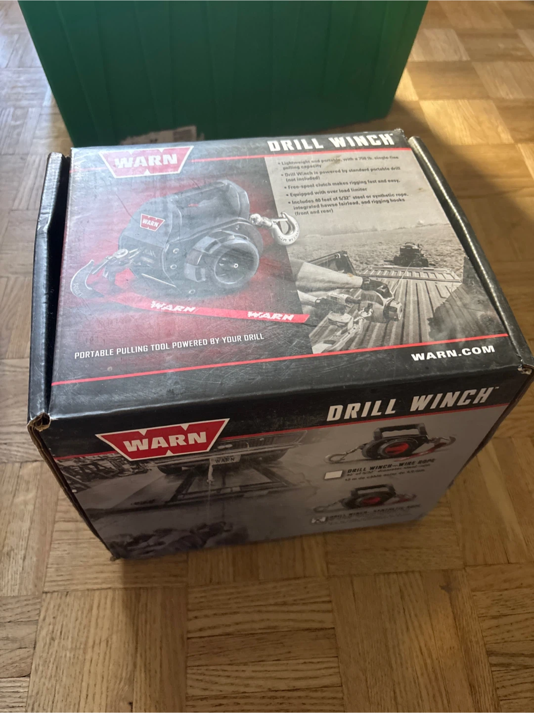 WARN Portable Drill Winch (750 lb Capacity) - Brand New in Box