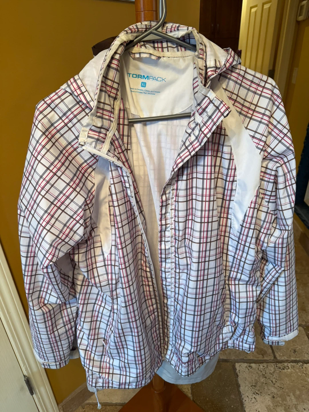 Stormpack Plaid Hooded Jacket