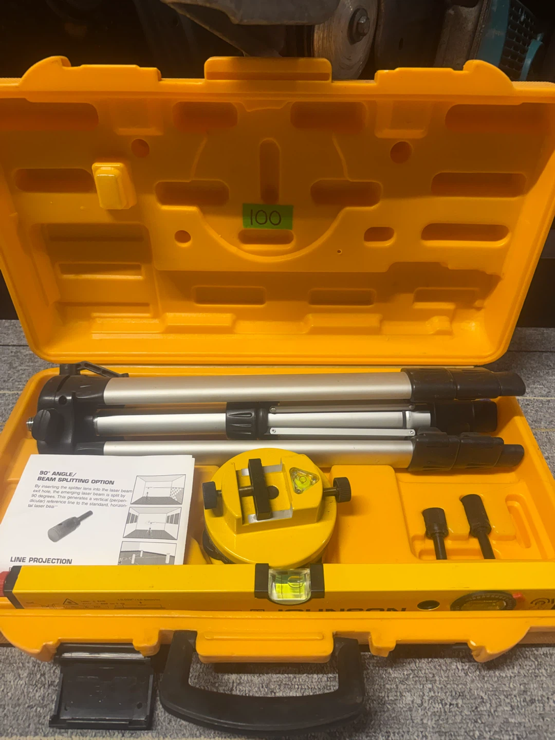 Johnson Laser Level Tool Kit