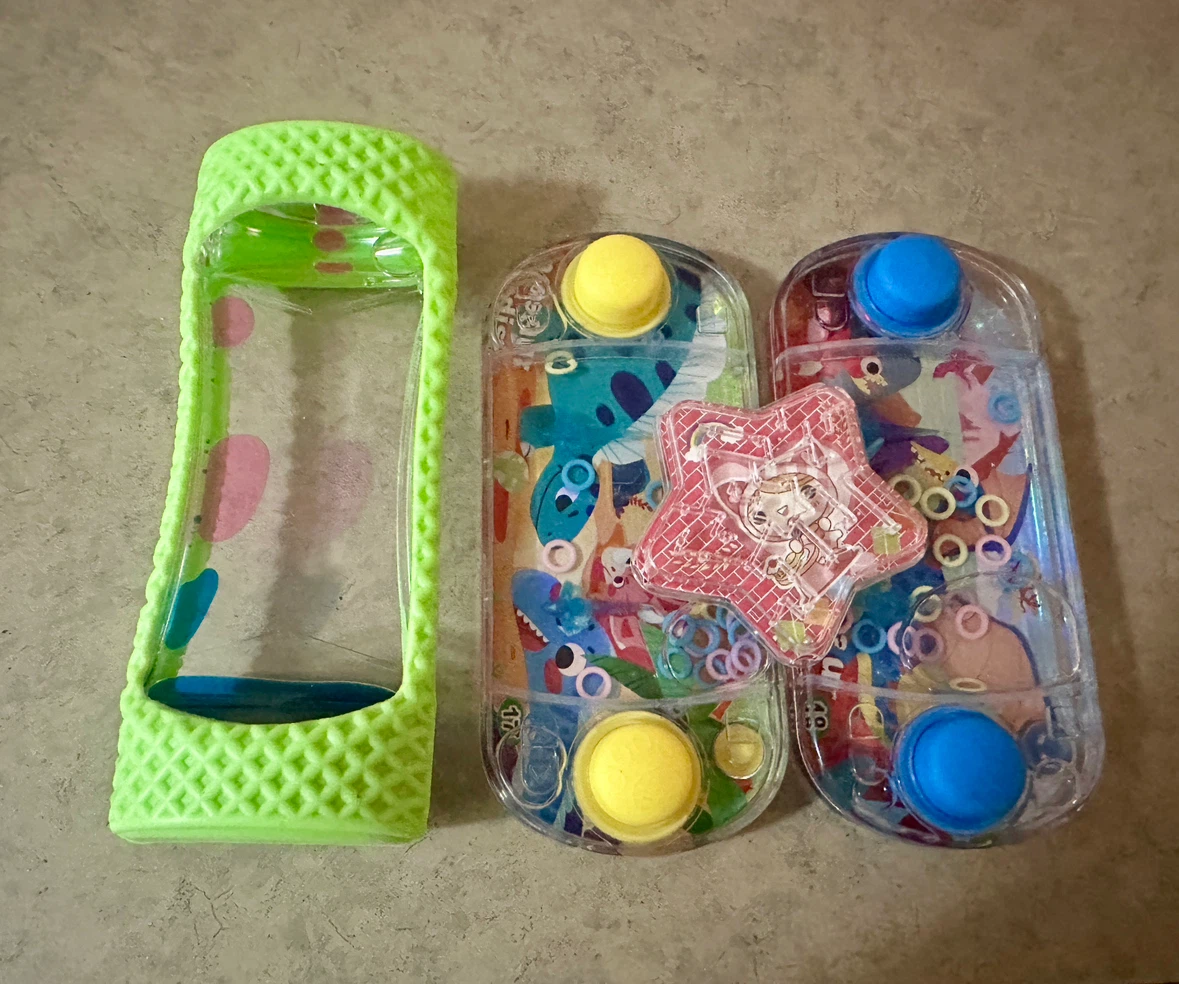 Assorted Kids Fidget Toys and Play Guitar