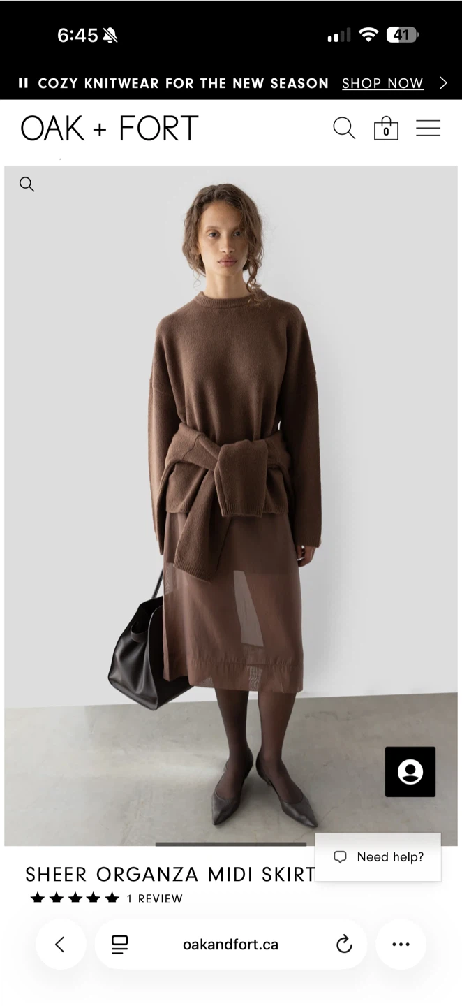 Brand new with tag oak and fort sheer dress. - photo 2