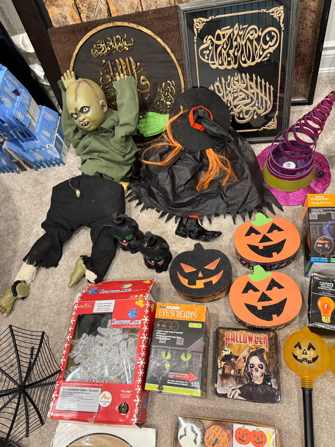 Assorted Halloween Decor and Accessories