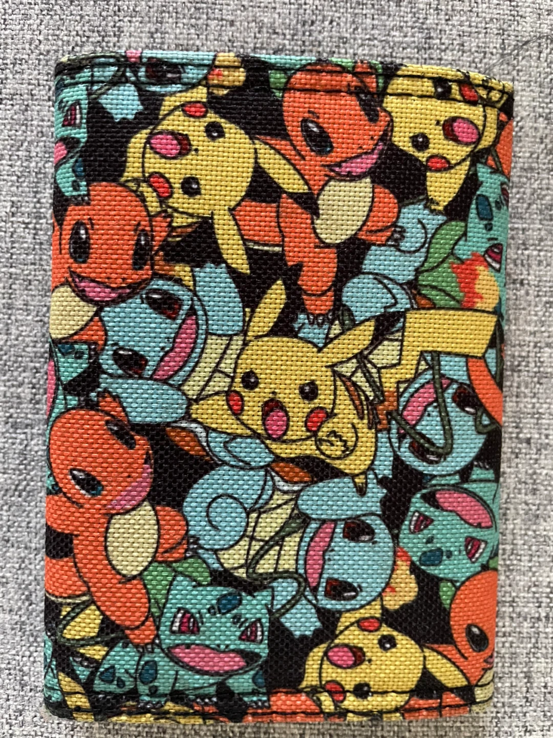 Pokémon Character Pattern Trifold Wallet