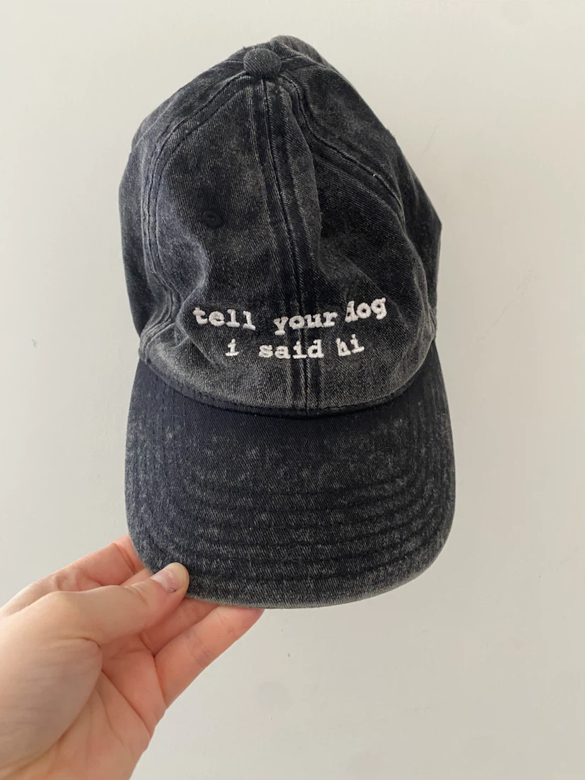 Distressed Baseball Cap