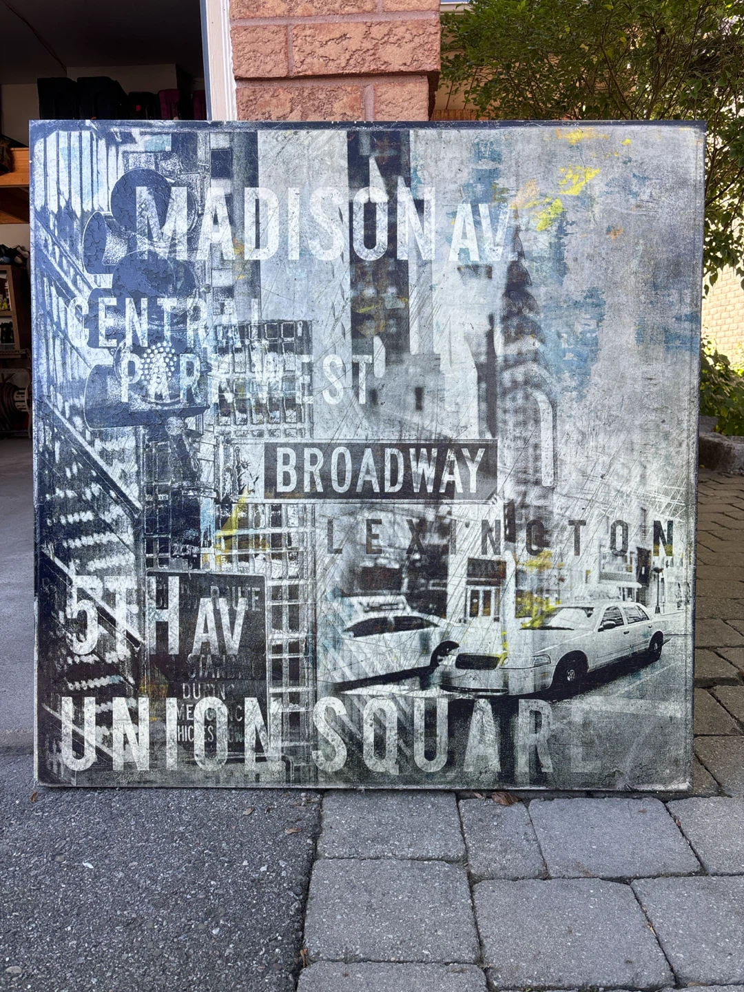 New York City Street Sign Canvas Art