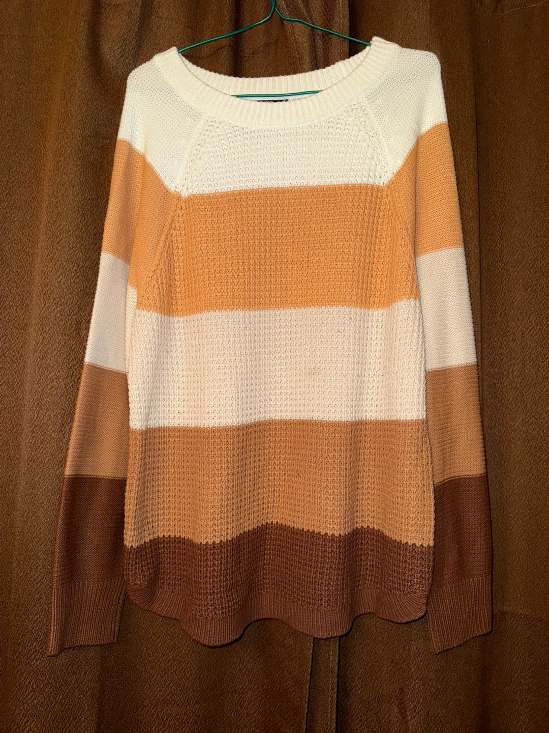 Walmart Striped Knit Sweater