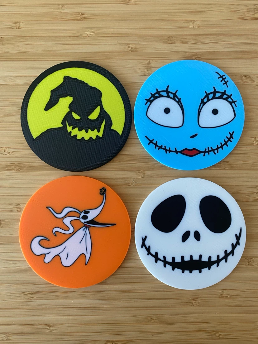 Nightmare before Christmas Coaster Set