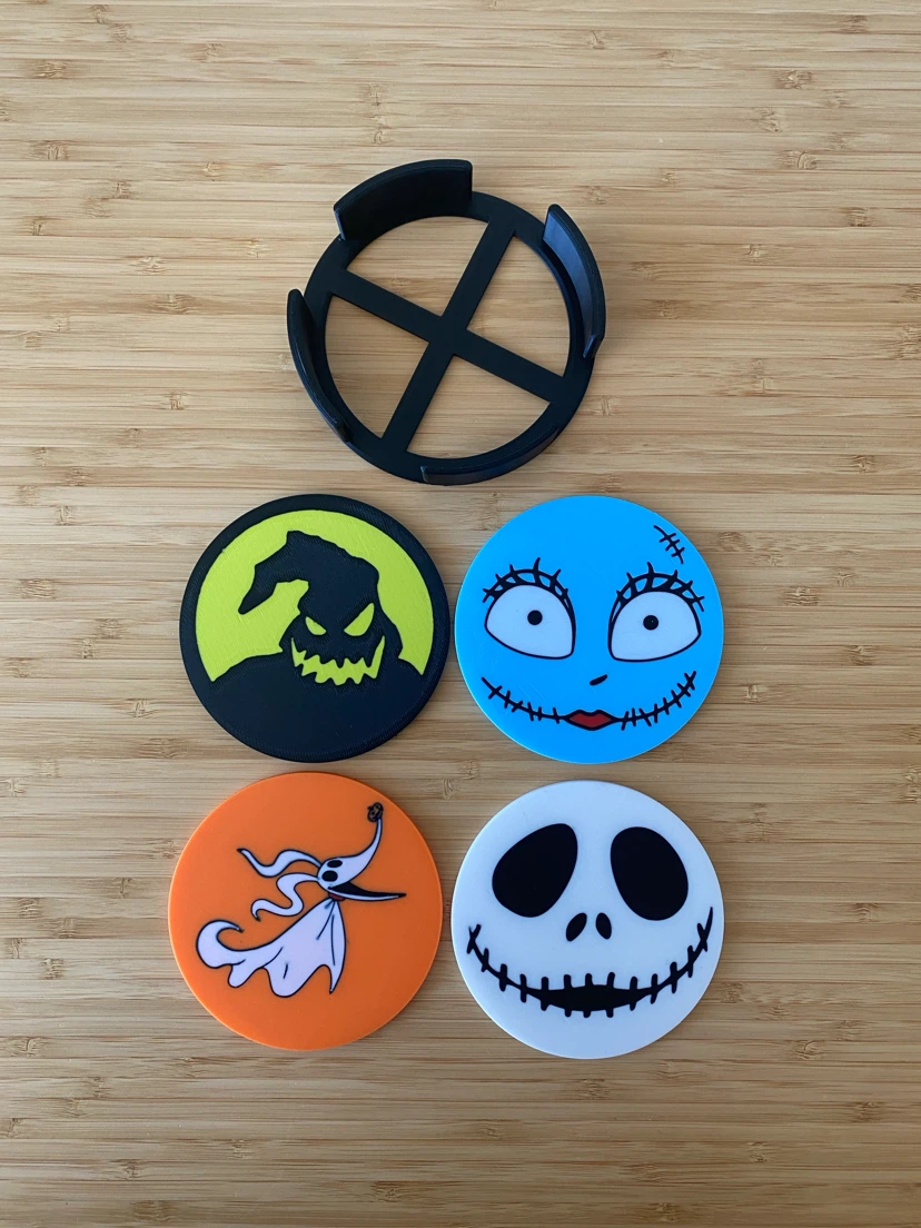 Nightmare before Christmas Coaster Set - photo 2