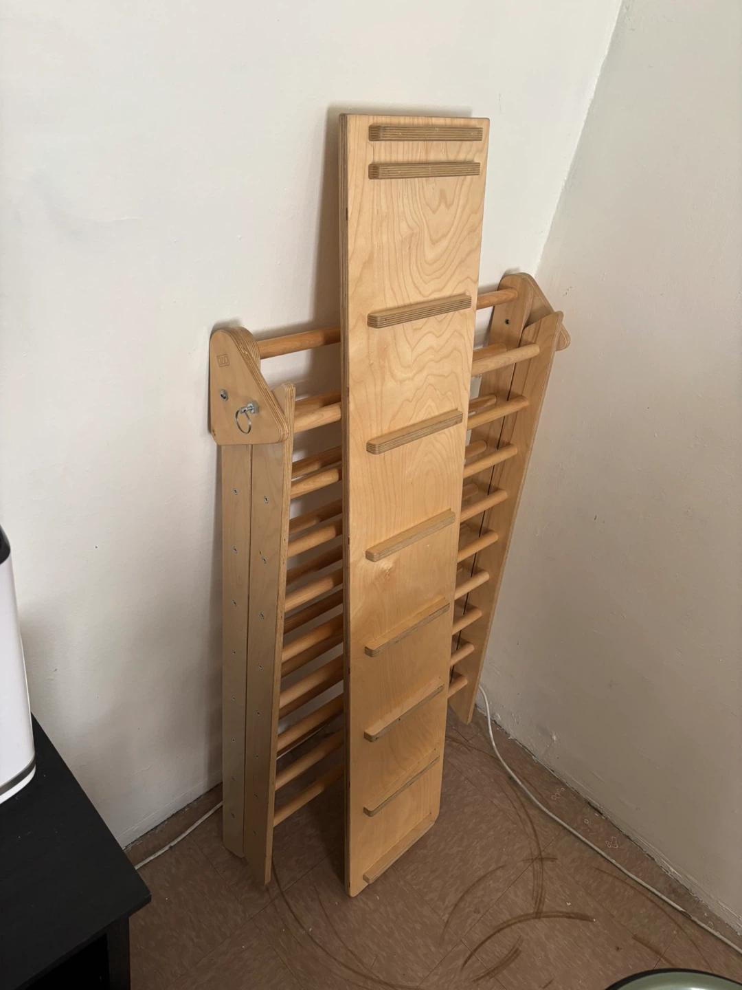Wooden Pikler Triangle with Ramp