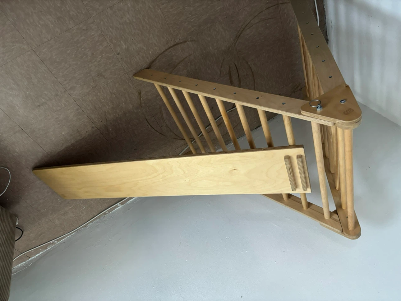 Wooden Pikler Triangle with Ramp - photo 3