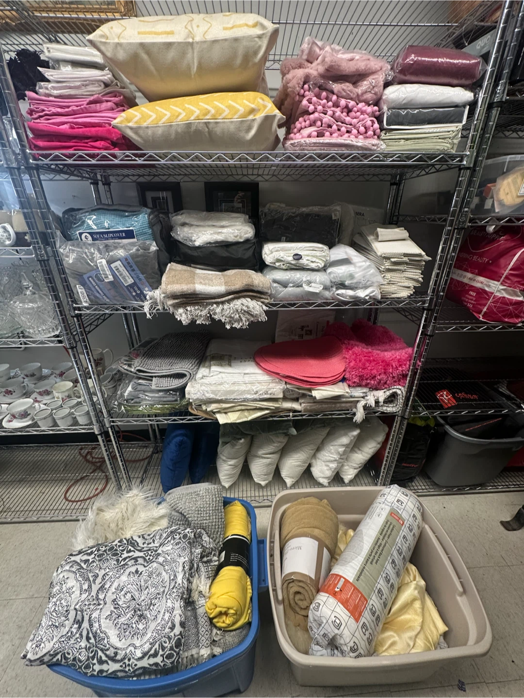 Shelf Full of Linen