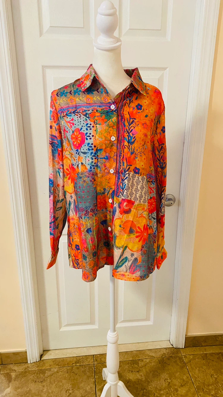 Boho blouse size m - photo 4