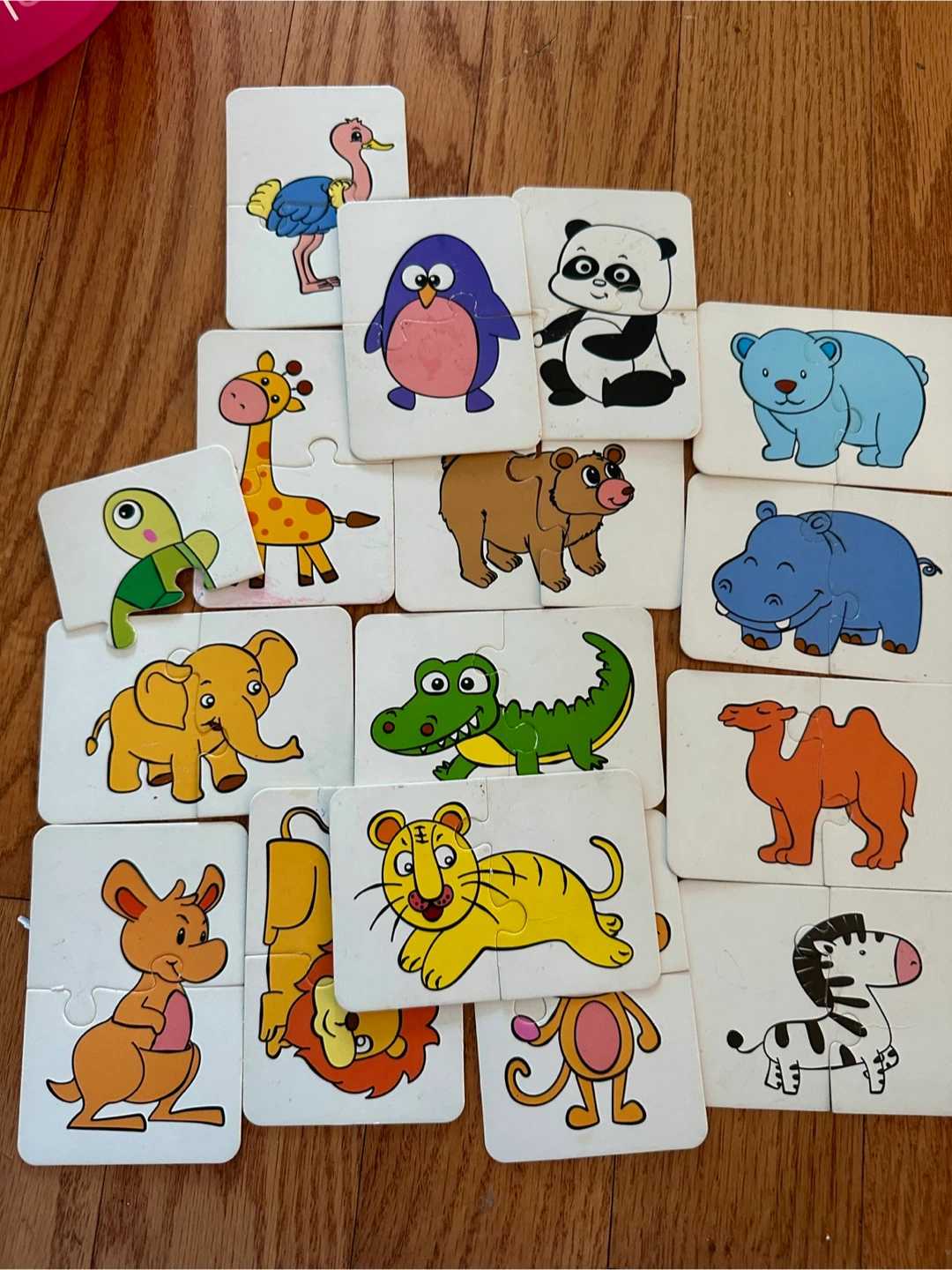 Kids' Animal Matching Puzzle Set