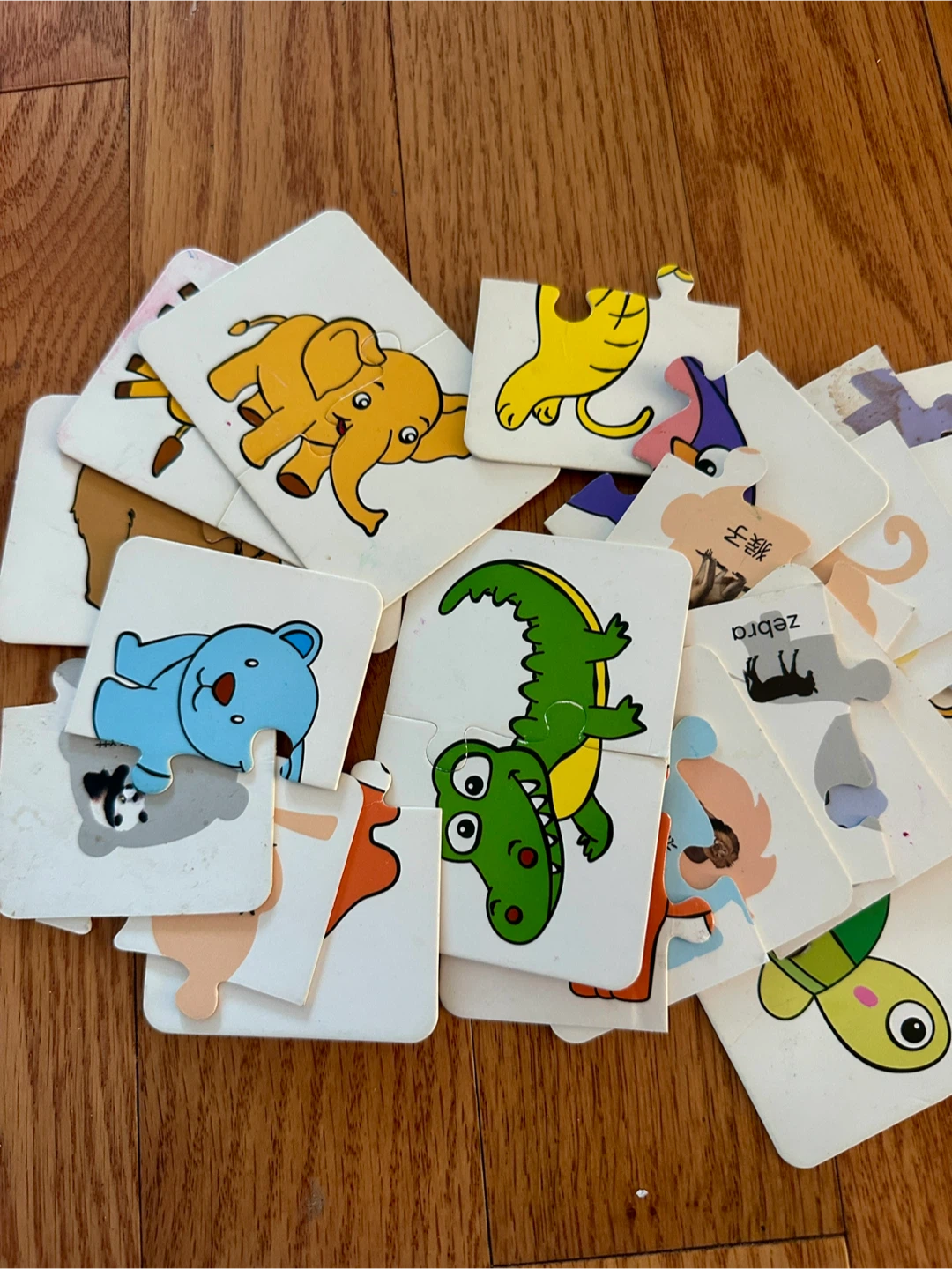 Kids' Animal Matching Puzzle Set - photo 2
