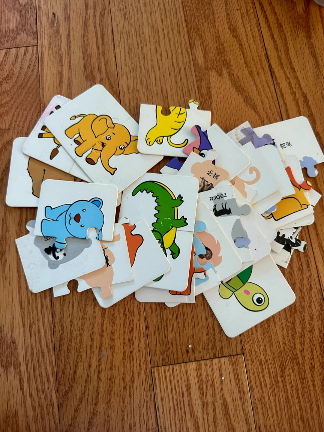 Kids' Animal Matching Puzzle Set - photo 3