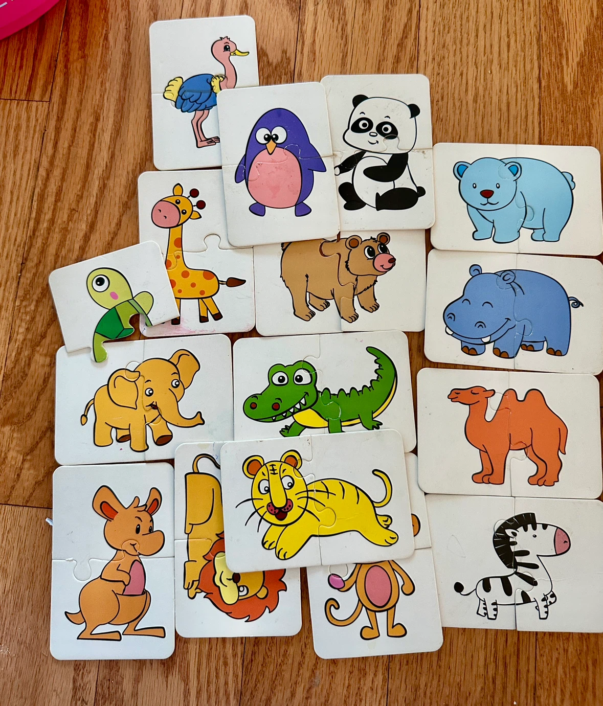 Kids' Animal Matching Puzzle Set - photo 4