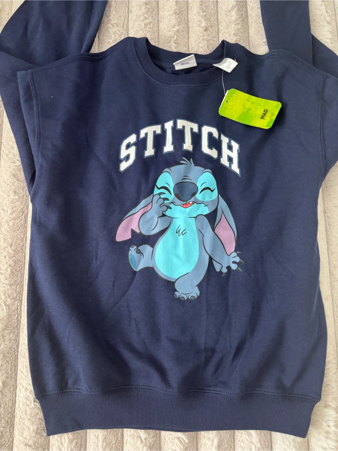 Disney Stitch Navy Sweatshirt