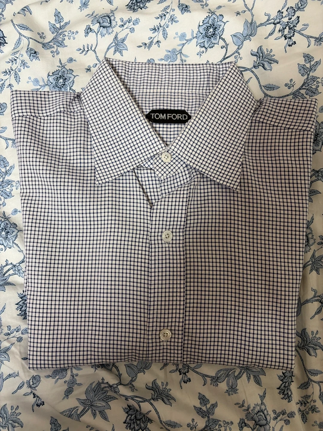 Tom Ford checkered dress shirt