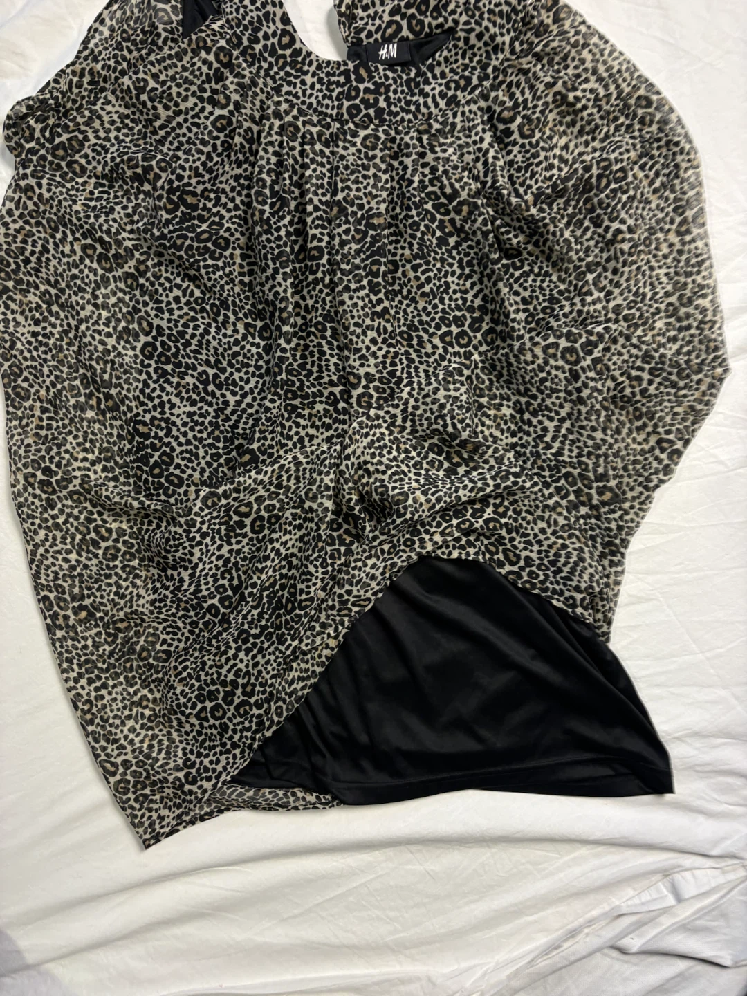 H&M Leopard Print Sleeveless Blouse - photo 5