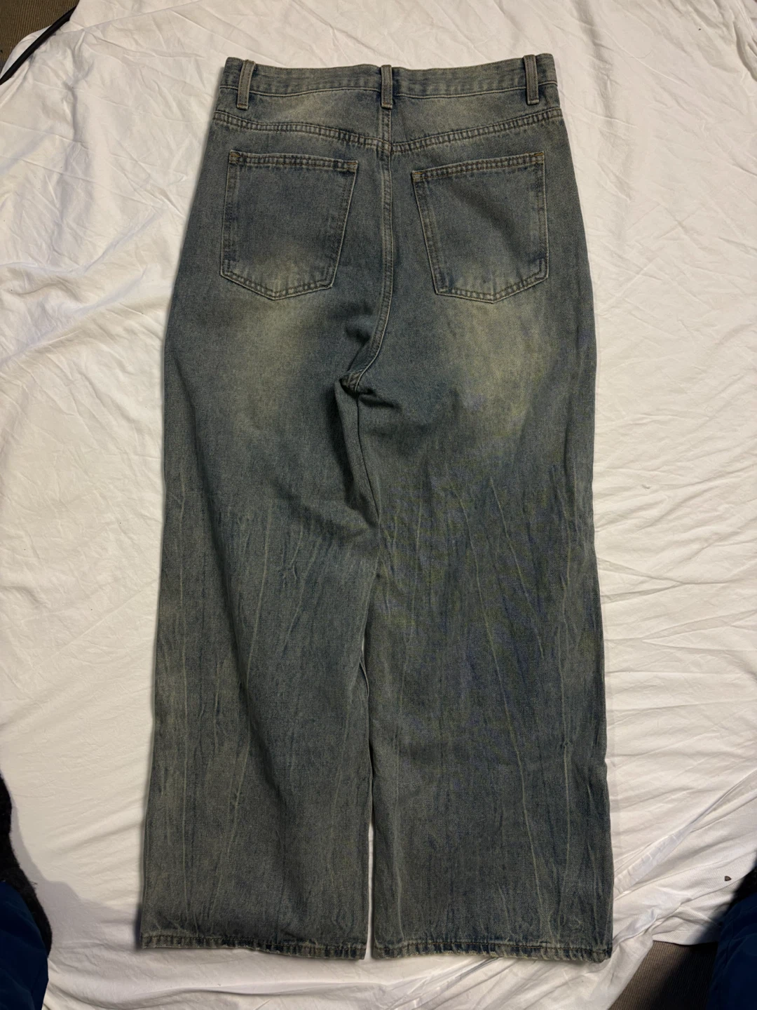 Distressed Blue Jeans - photo 2