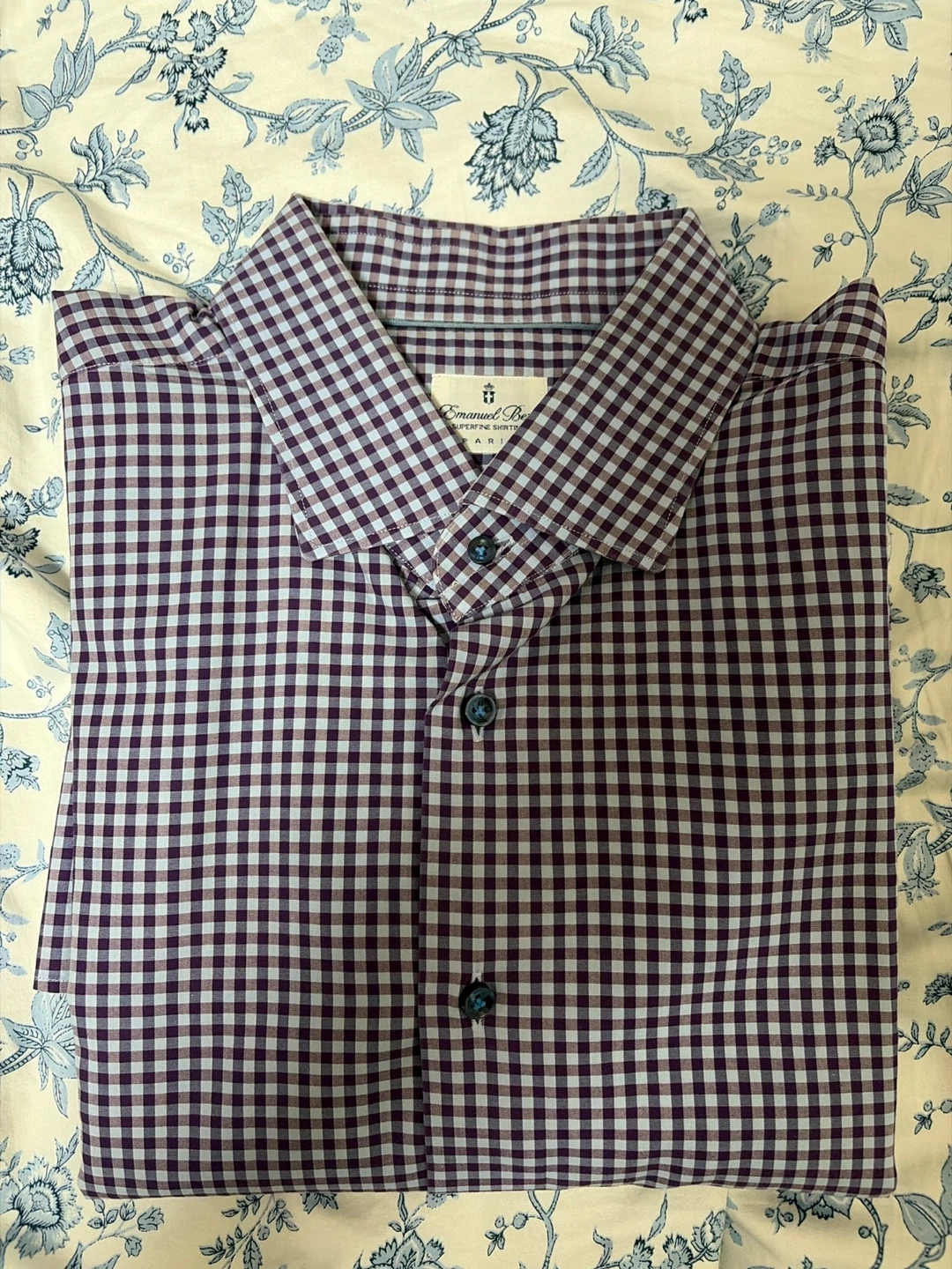 Emanuel Berg Superfine Shirting Dress Shirt