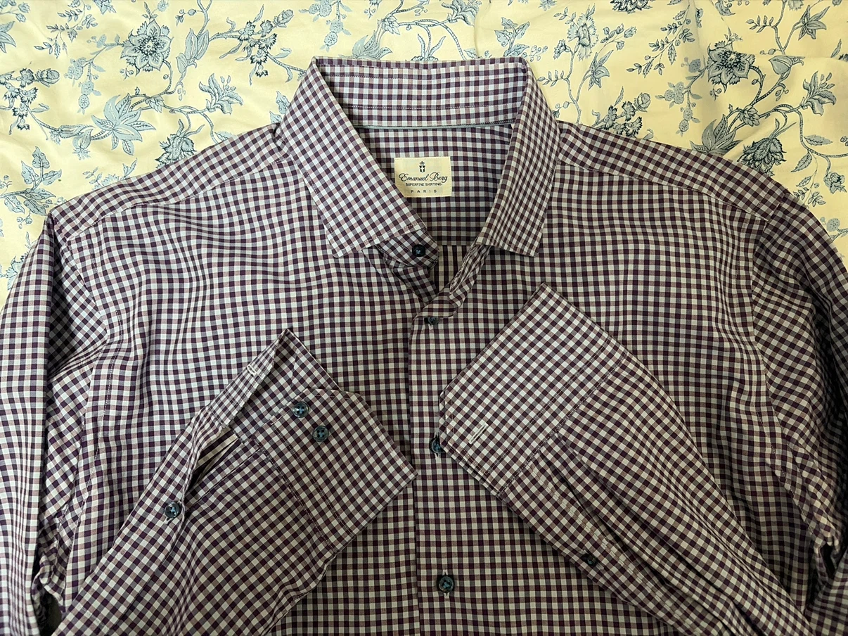 Emanuel Berg Superfine Shirting Dress Shirt - photo 5