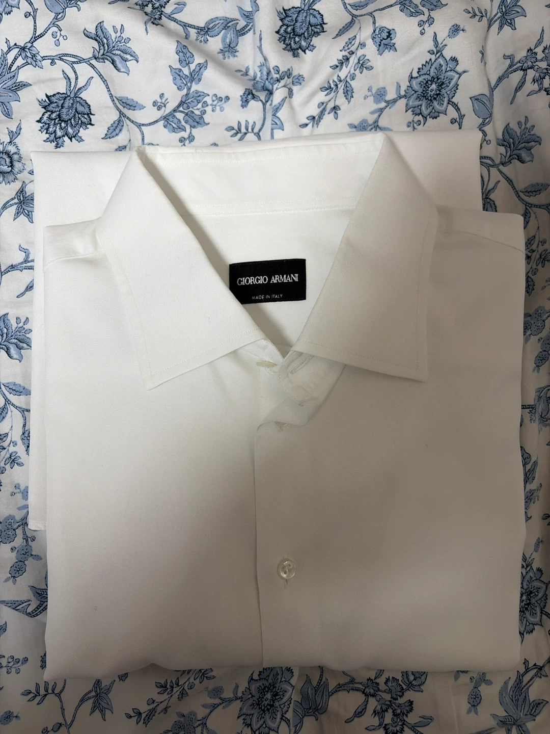 Giorgio Armani White Long-Sleeve Shirt