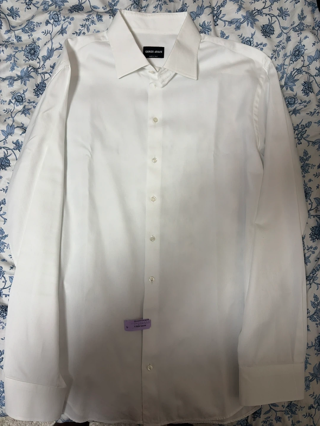 Giorgio Armani White Long-Sleeve Shirt - photo 2