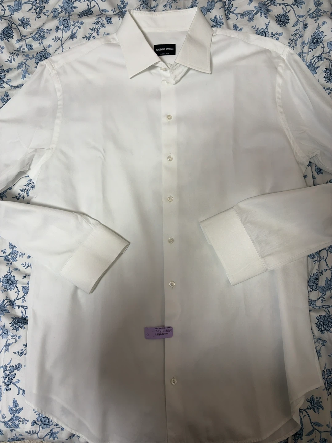 Giorgio Armani White Long-Sleeve Shirt - photo 3