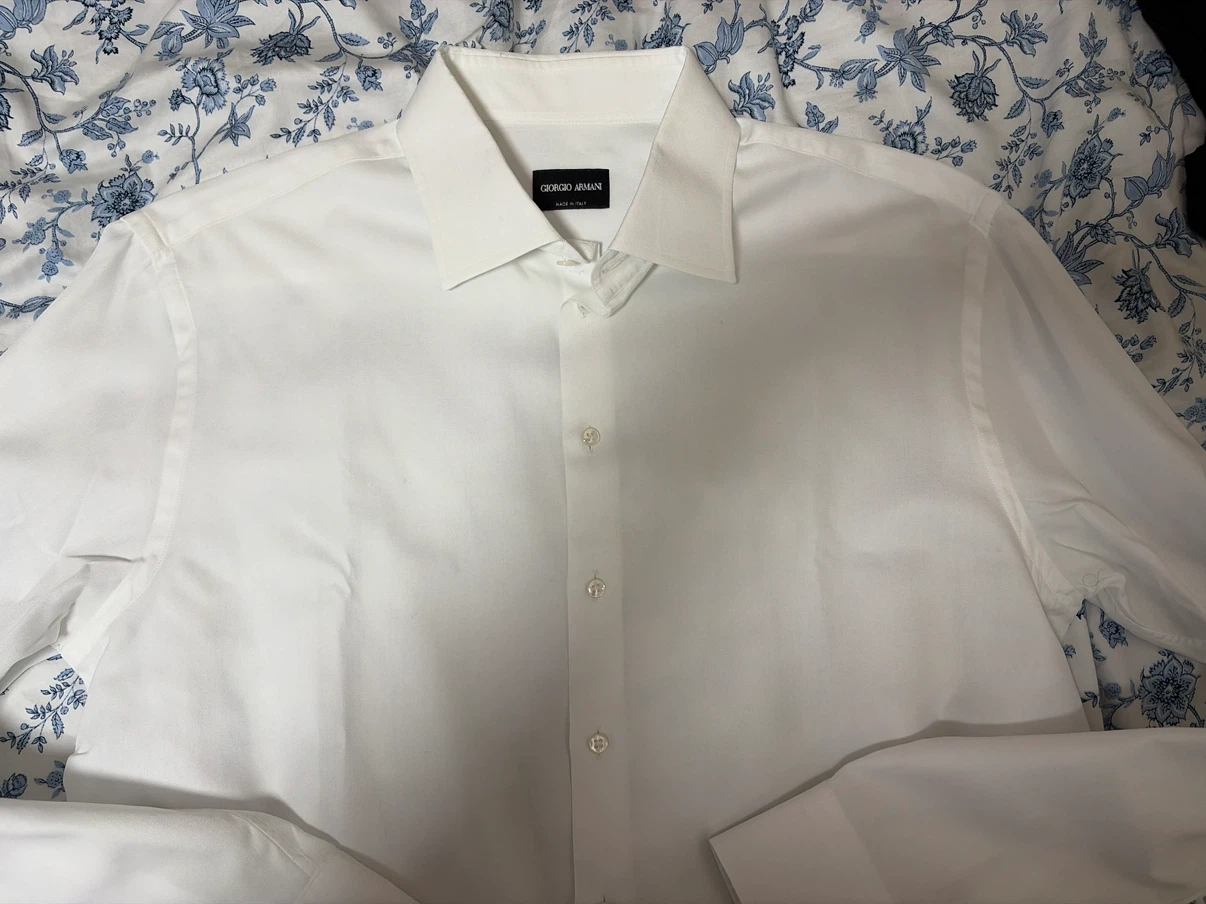 Giorgio Armani White Long-Sleeve Shirt - photo 4