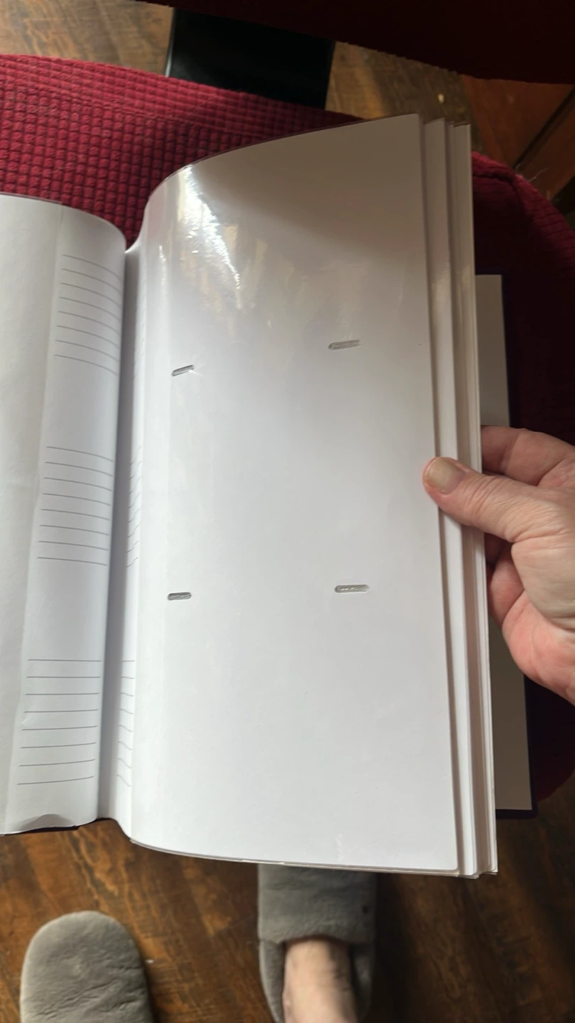 Purple Photo Album with Cover Frame - photo 2