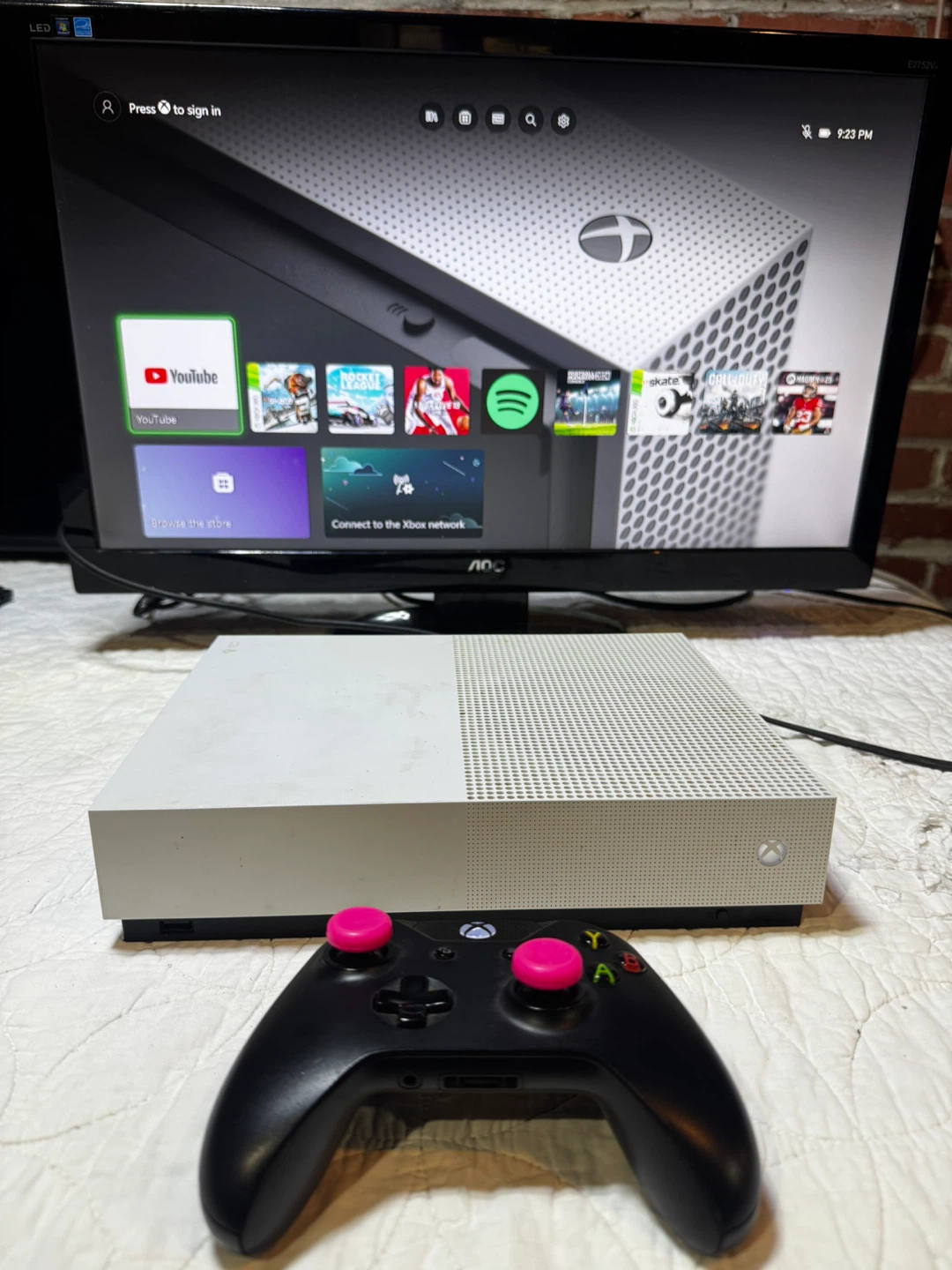 Xbox One S White Console Digital