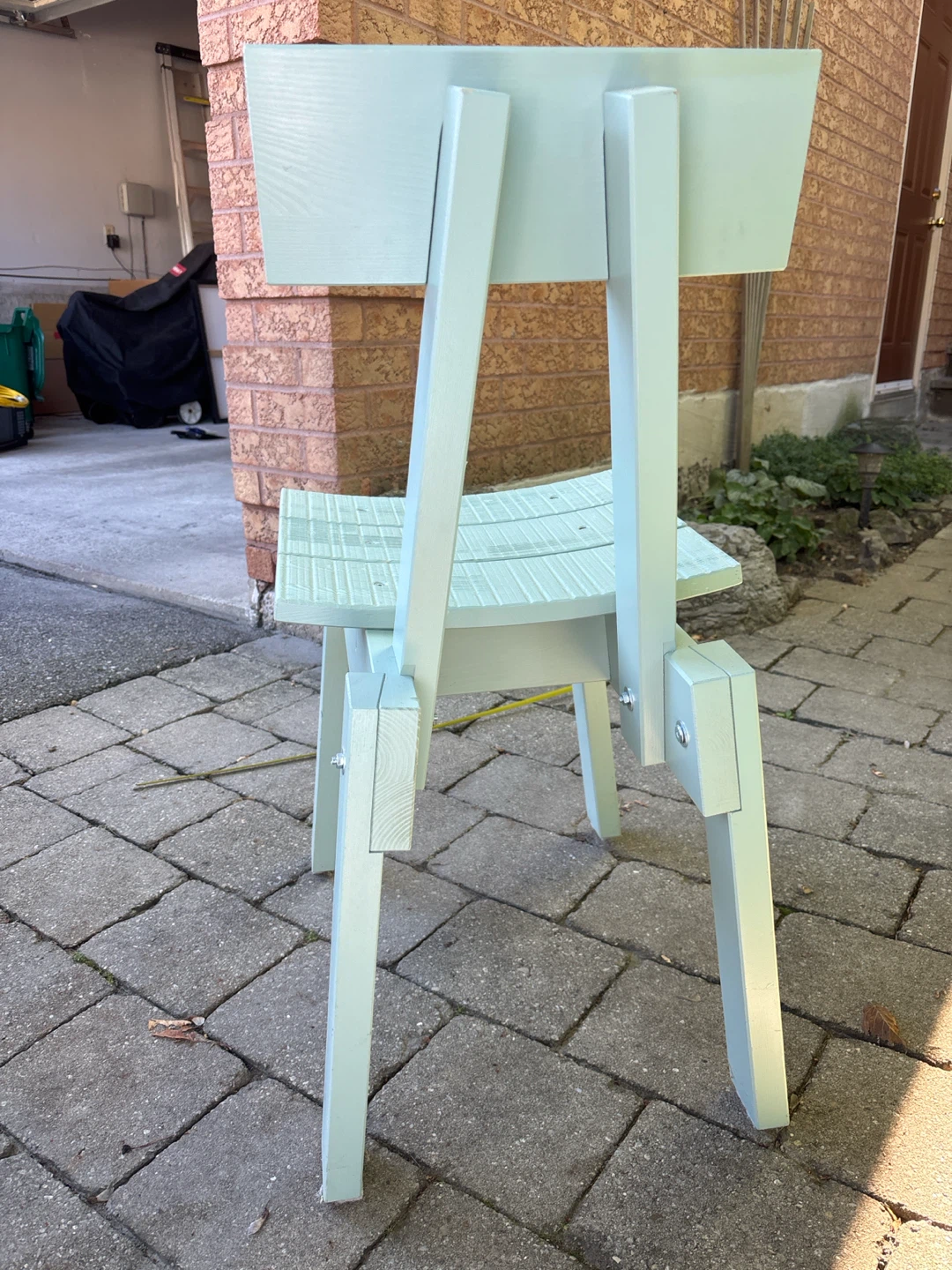 Light Aqua IKEA Chair - photo 3