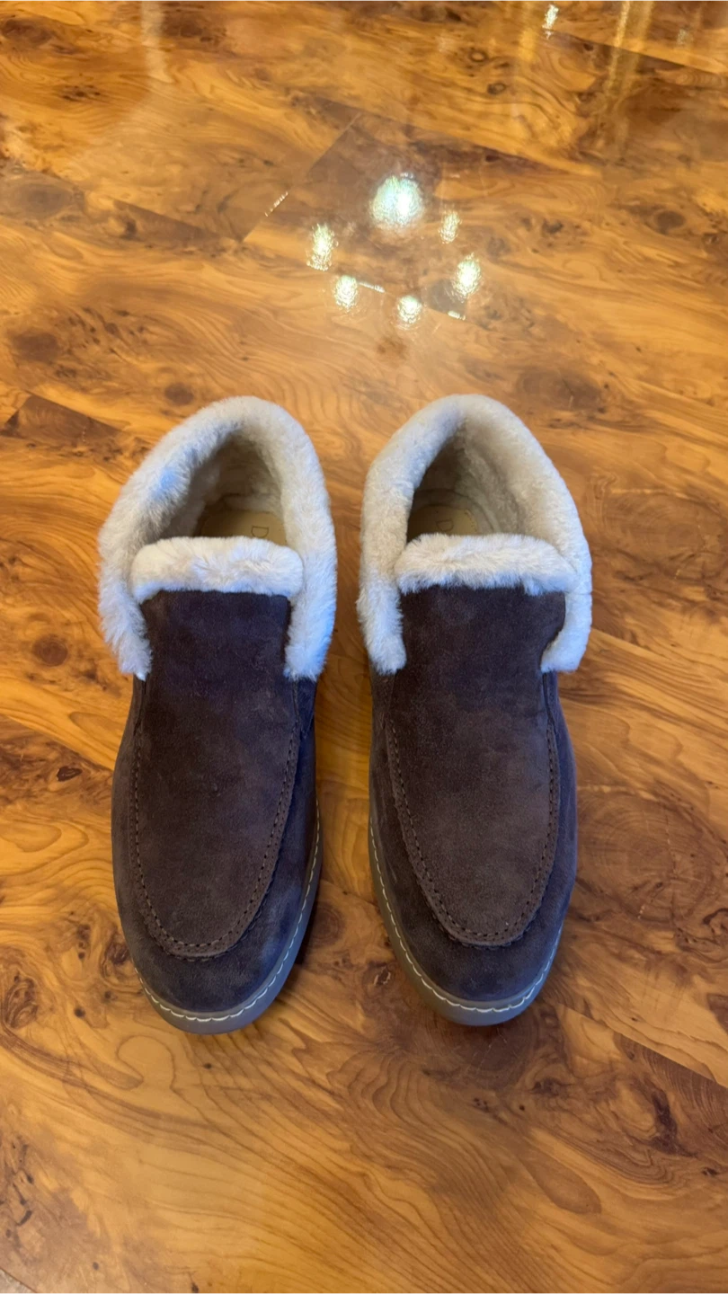 Doucal's Brown Ankle Boots Shearling