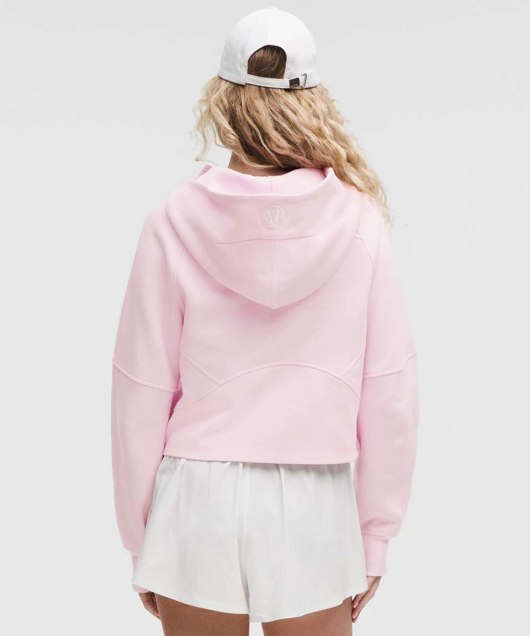 Lululemon Scuba Oversized Half-Zip Hoodie (Pink Organza) - photo 2