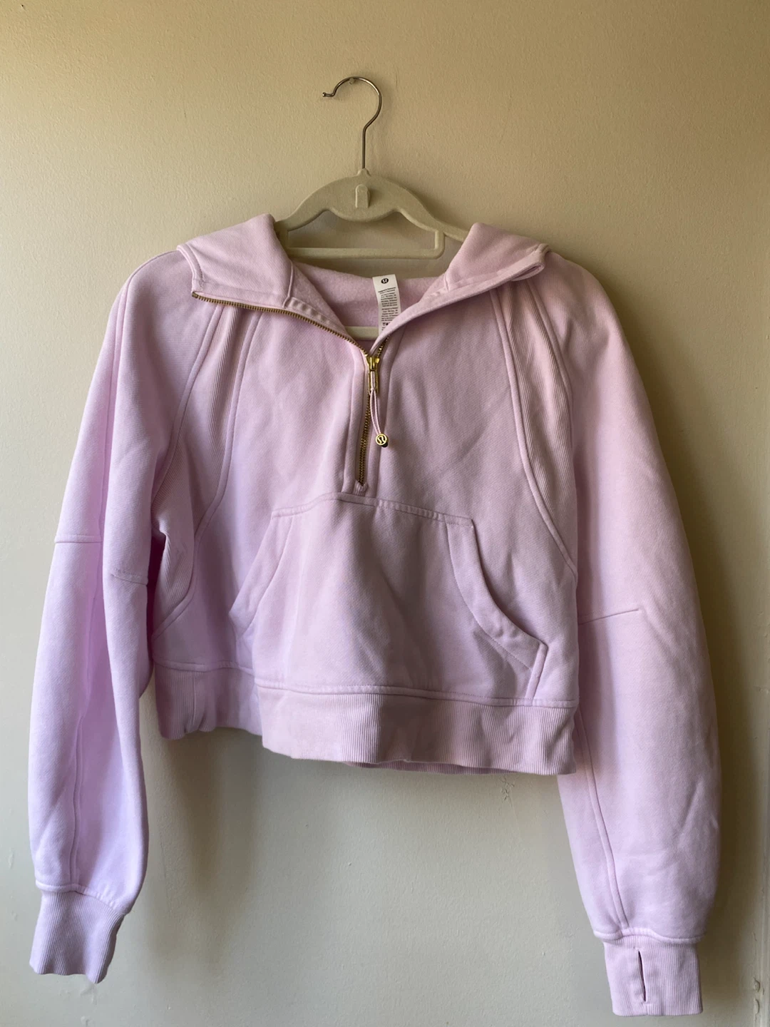 Lululemon Scuba Oversized Half-Zip Hoodie (Pink Organza) - photo 4