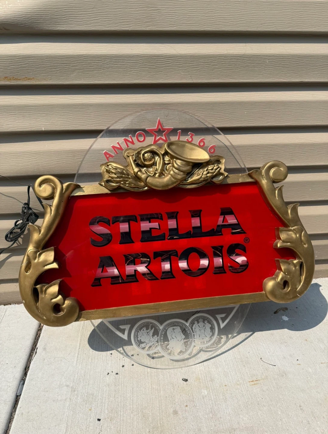 Stella Artois Lighted Beer Sign