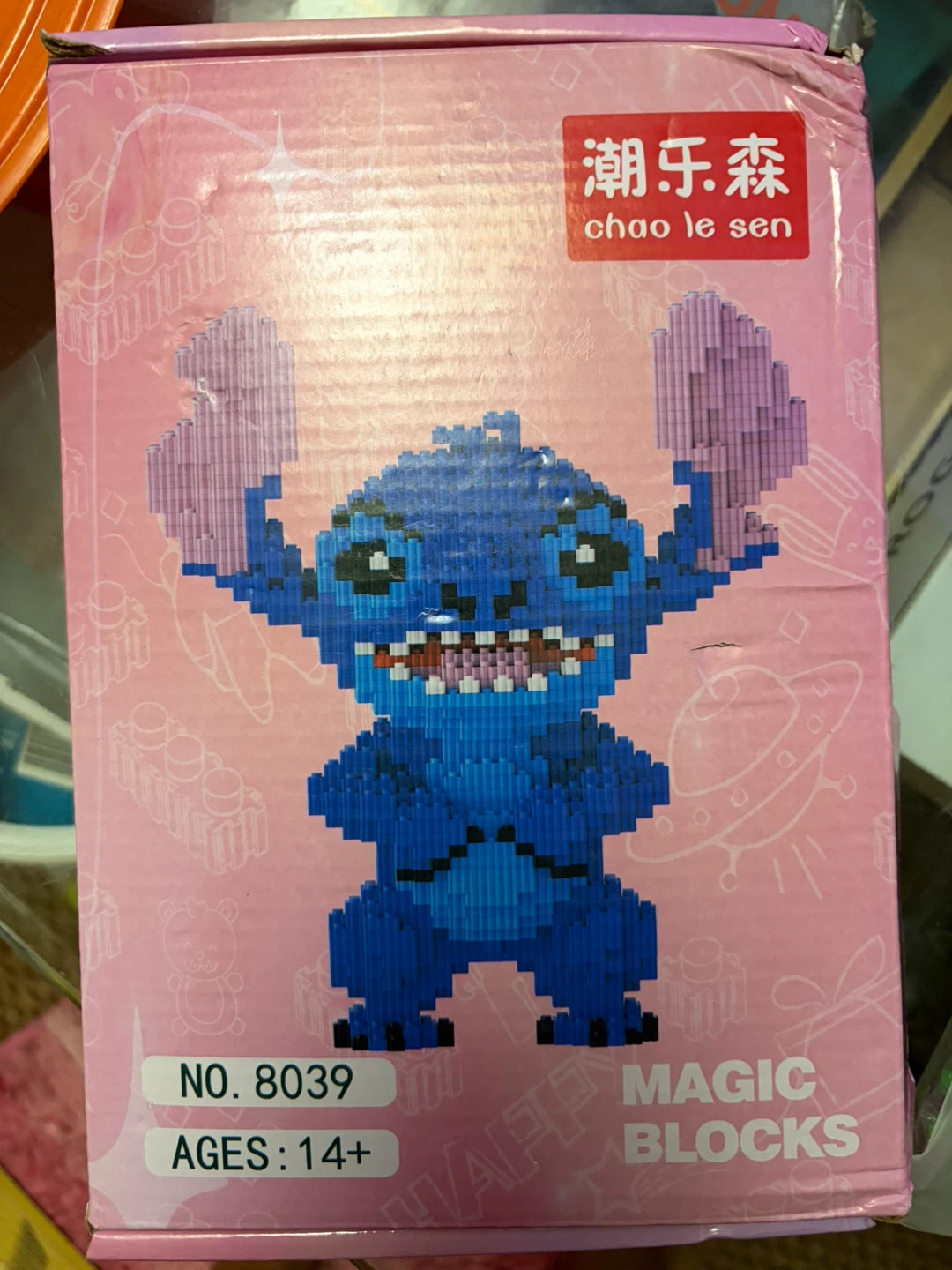 Chao Le Sen Stitch Magic Blocks No. 8039