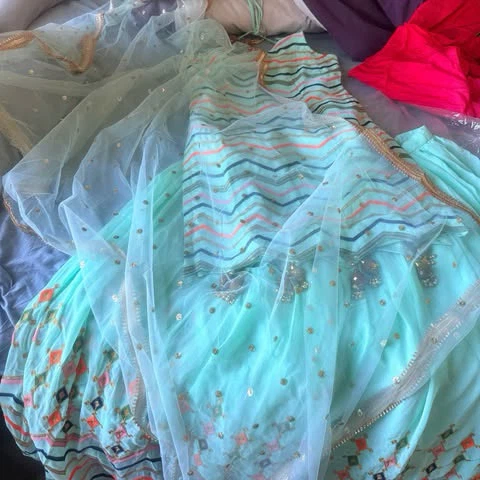 Two Traditional South Asian Outfits - photo 3