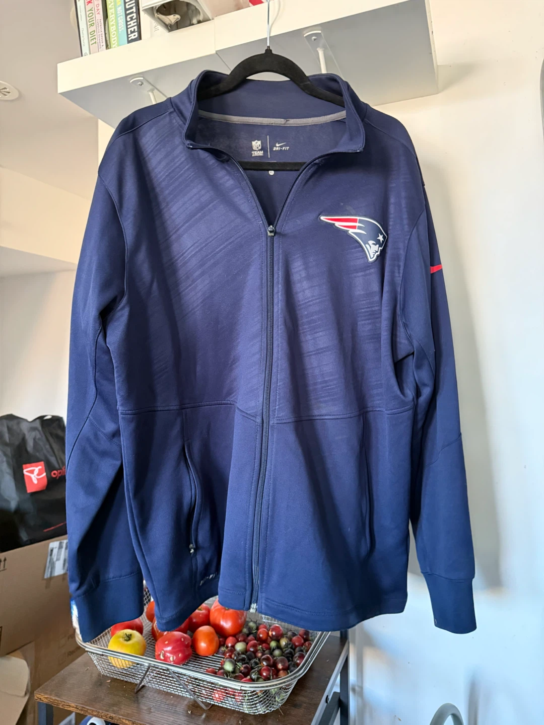 Nike New England Patriots Dri-FIT Jacket Men’s XL