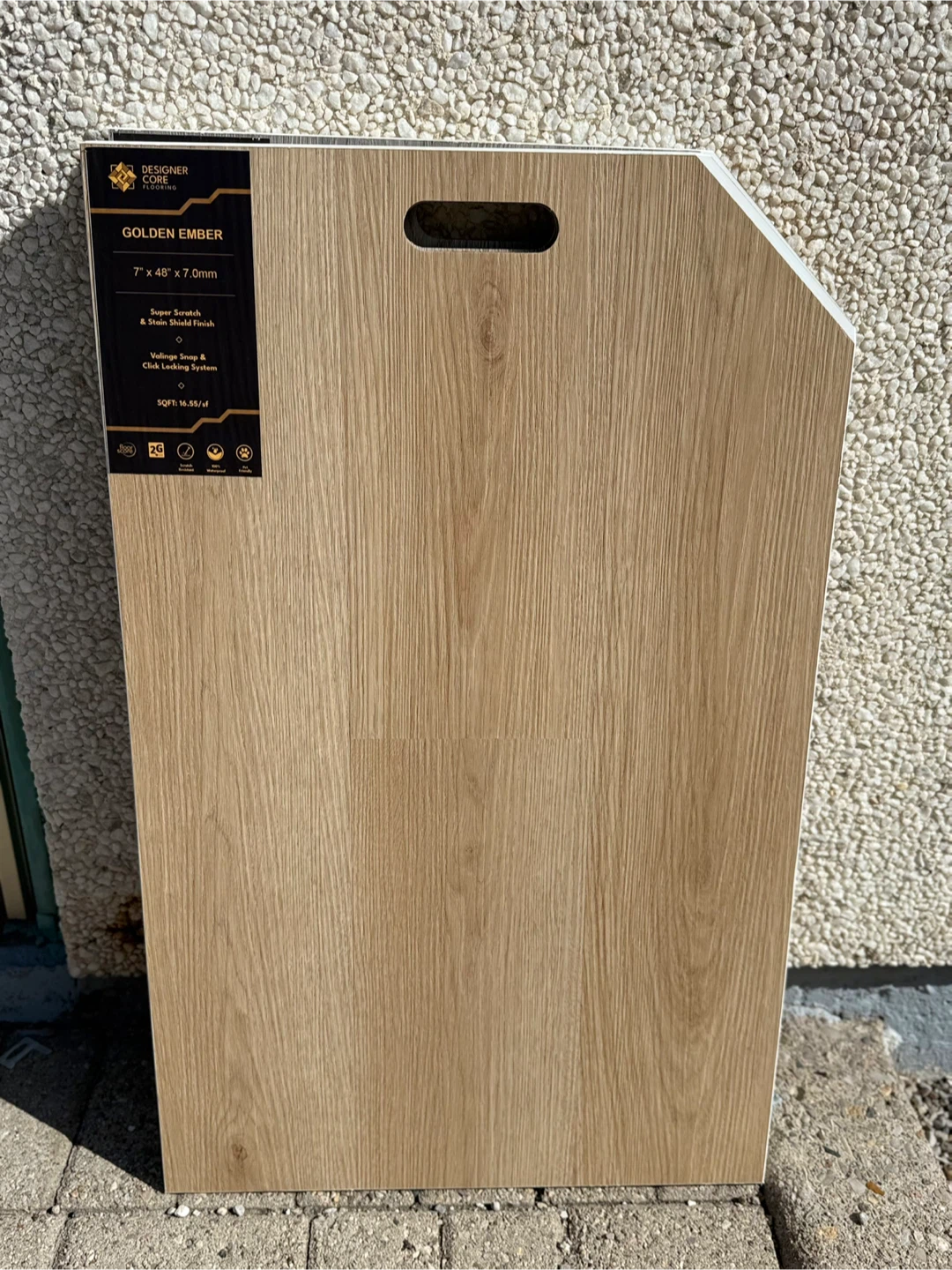 7mm vinyl flooring - $1.79/sf
