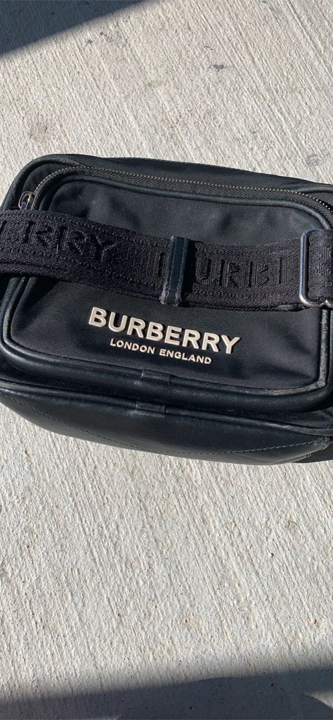 Burberry London England Black Crossbody Bag