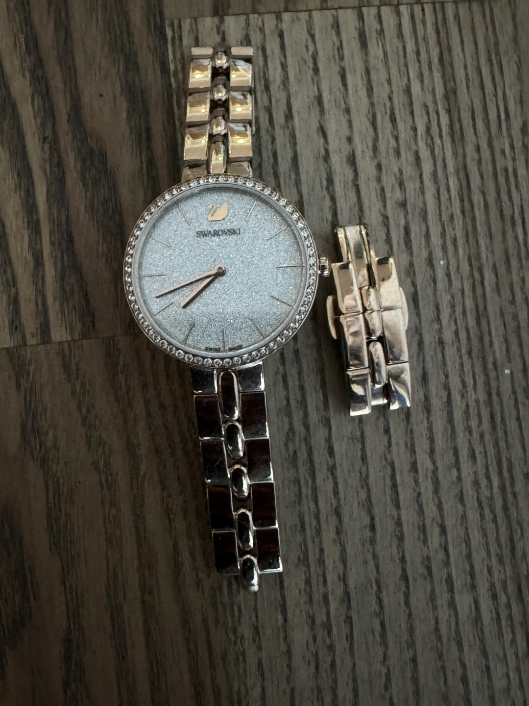 Swarovski Crystalline Rose Gold Tone Watch
