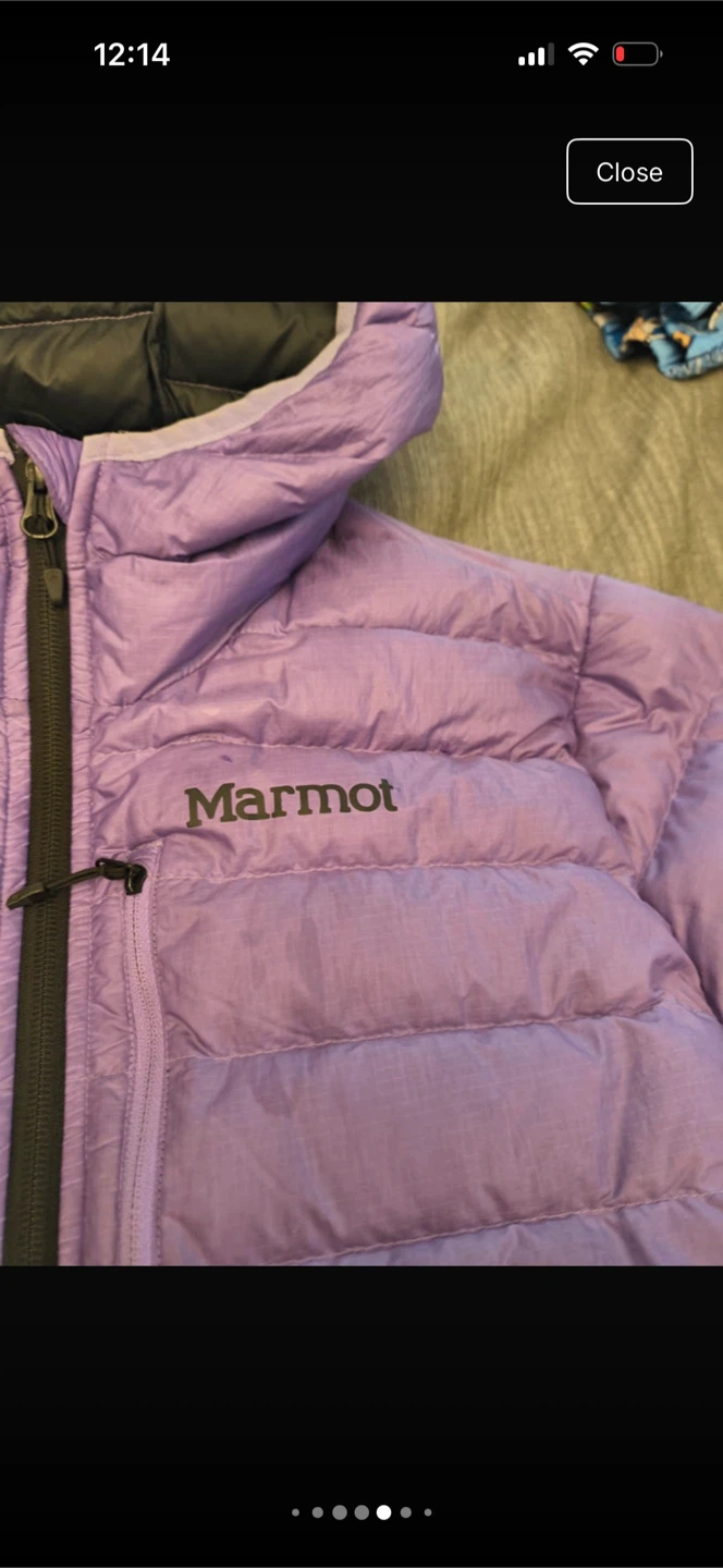 Marmot Down Jacket Purple and Black - photo 5